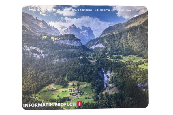 Mauspad mit Reichenbachfall Motiv